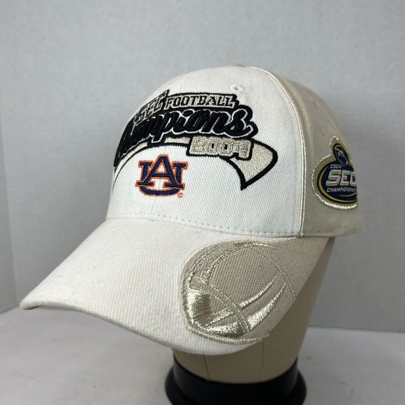 2004 Auburn University Tigers NCAA SEC Champions Adjustable Hat - Picture 1 of 11